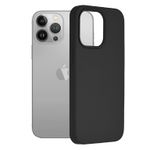Husa premium Techsuit - Soft Edge Silicone - iPhone 13 Pro - Black fotografia produsului
