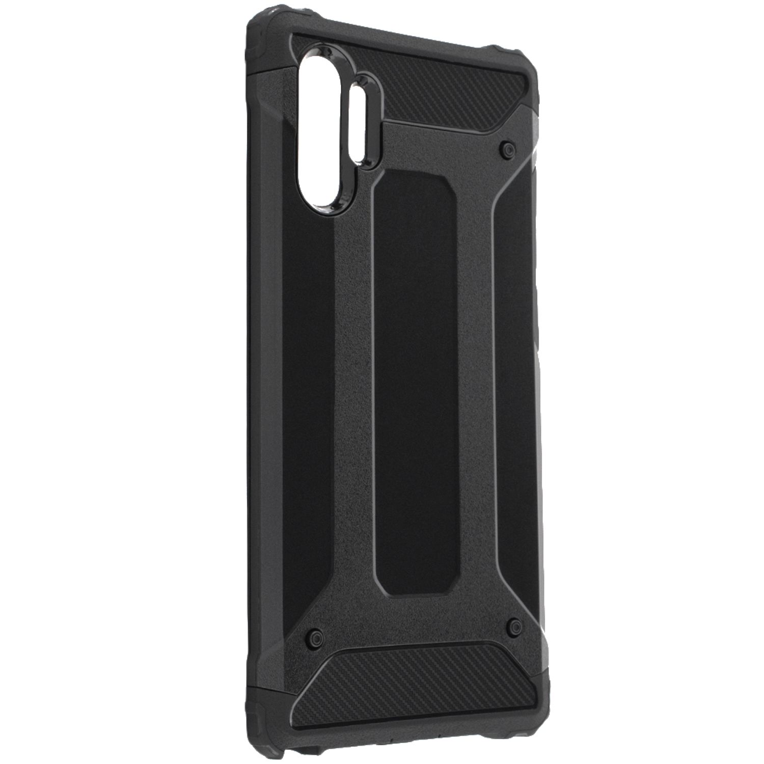 Husa Techsuit - Hybrid Armor - Samsung Galaxy Note 10 Plus - Black fotografia produsului View 2 L