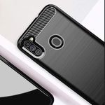 Husa Techsuit - Carbon Silicone - Samsung Galaxy A11 - Black fotografia produsului View 2 S