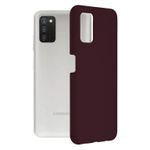 Husa premium Techsuit - Soft Edge Silicone - Samsung Galaxy A03s - Plum Violet fotografia produsului