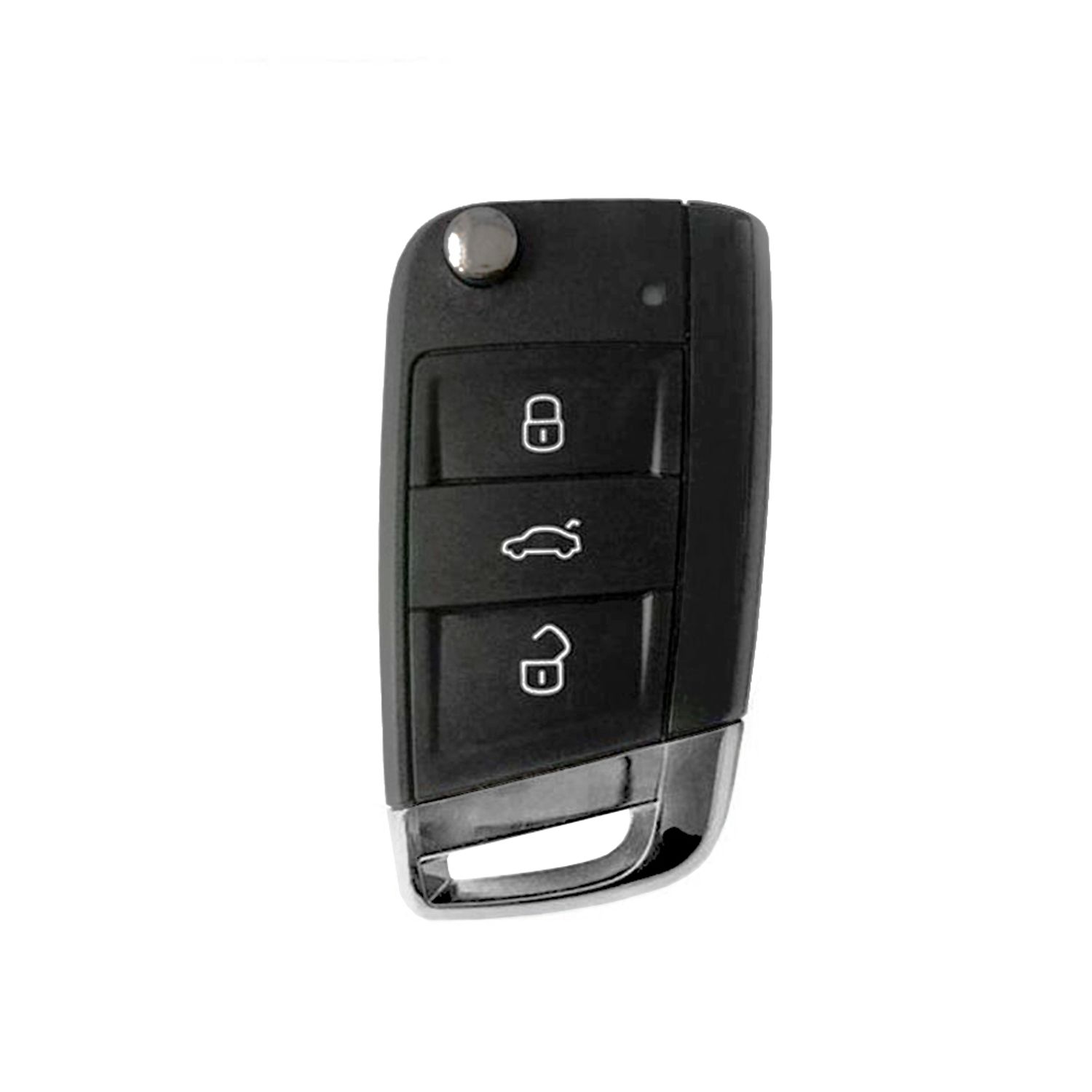 Husa din silicon pentru cheie auto Techsuit - VW Passat, Polo, Caddy, Jetta, Eos (1001.02) fotografia produsului View 2 L