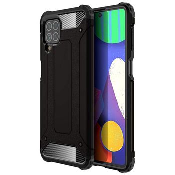 Husa techsuit - hybrid armor - samsung galaxy f62 / m62 - black