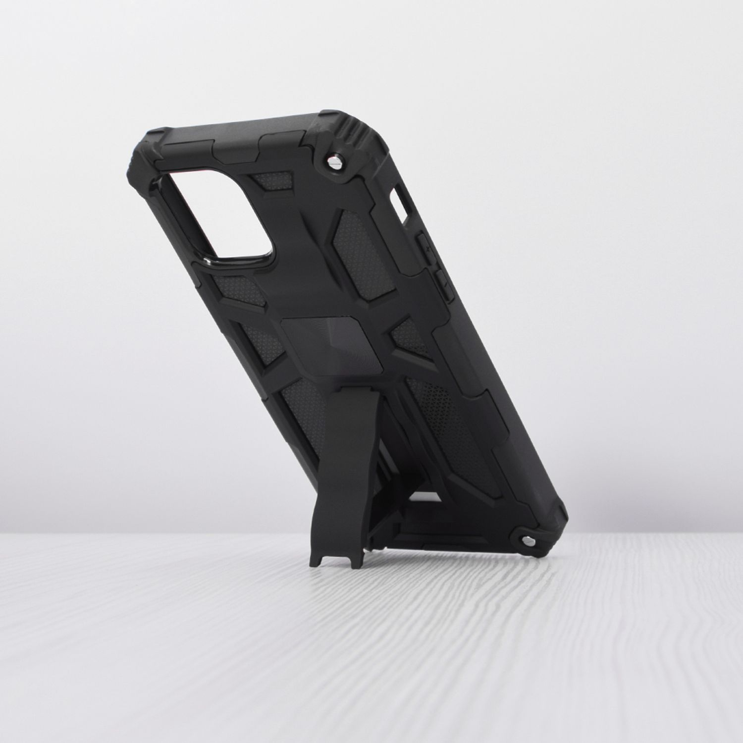 Husa antisoc Techsuit - Blazor Series - iPhone 12 / 12 Pro - Black fotografia produsului View 3 L