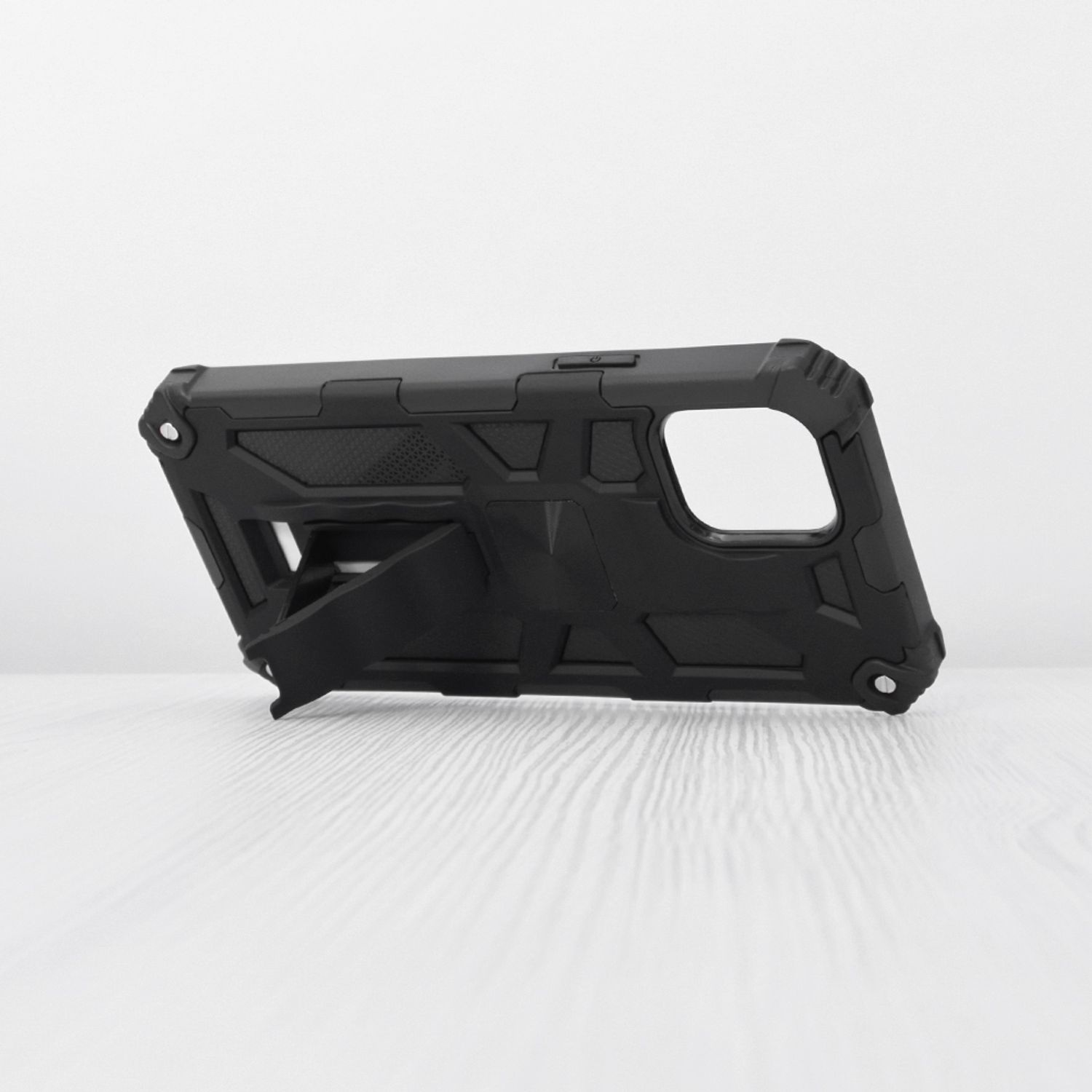 Husa antisoc Techsuit - Blazor Series - iPhone 12 / 12 Pro - Black fotografia produsului View 2 L