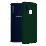 Husa premium Techsuit - Soft Edge Silicone - Samsung Galaxy A20e - Dark Green fotografia produsului
