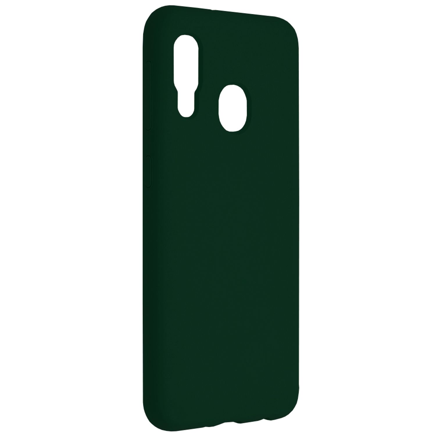 Husa premium Techsuit - Soft Edge Silicone - Samsung Galaxy A20e - Dark Green fotografia produsului View 2 L