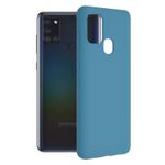 Husa premium Techsuit - Soft Edge Silicone - Samsung Galaxy A21S - Denim Blue fotografia produsului