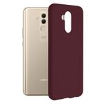 Husa premium Techsuit - Soft Edge Silicone - Huawei Mate 20 Lite - Plum Violet fotografia produsului