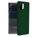 Husa premium Techsuit - Soft Edge Silicone - Samsung Galaxy A42 5G - Dark Green fotografia produsului