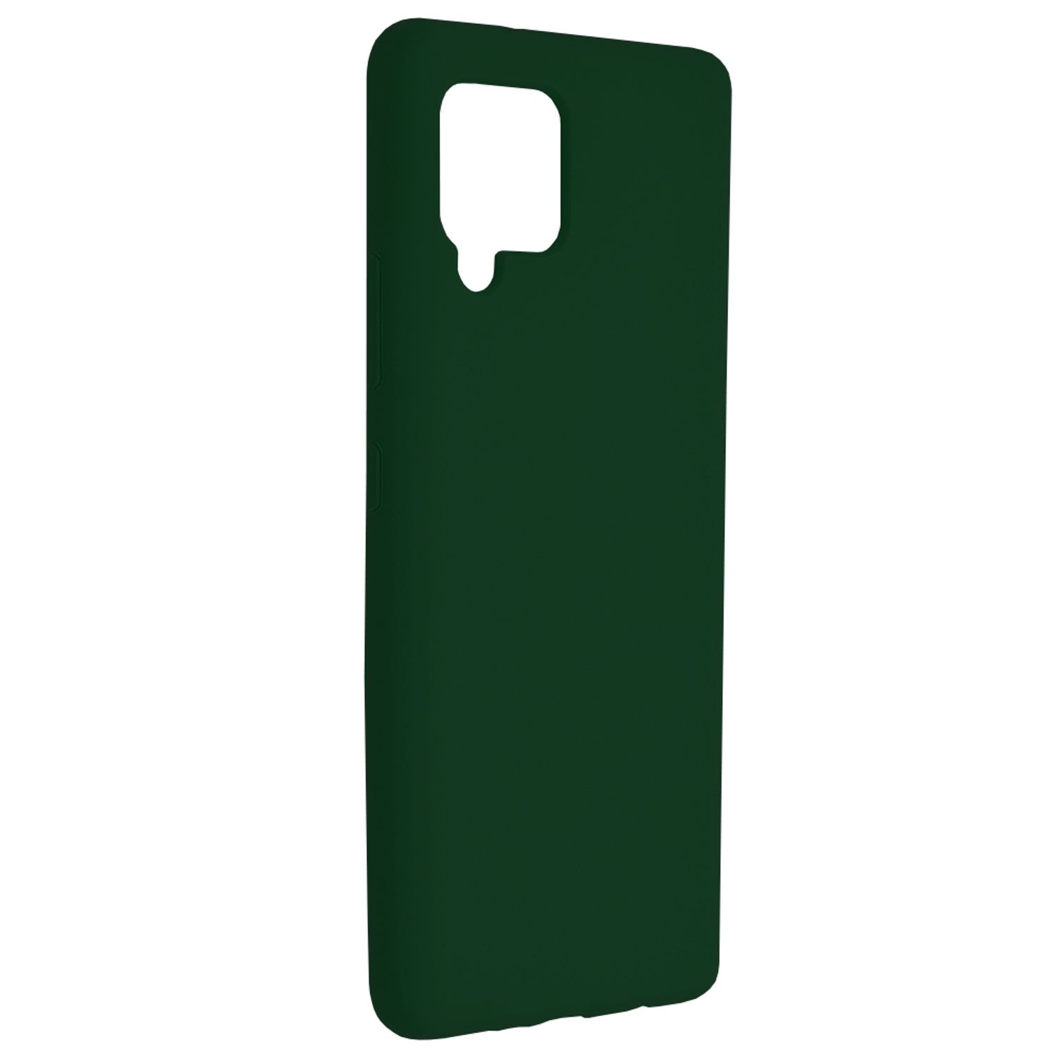 Husa premium Techsuit - Soft Edge Silicone - Samsung Galaxy A42 5G - Dark Green fotografia produsului View 2 L