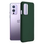 Husa premium Techsuit - Soft Edge Silicone - Oneplus 9 - Dark Green fotografia produsului