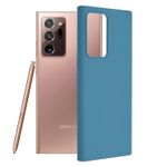 Husa premium Techsuit - Soft Edge Silicone - Samsung Galaxy Note 20 Ultra - Denim Blue fotografia produsului