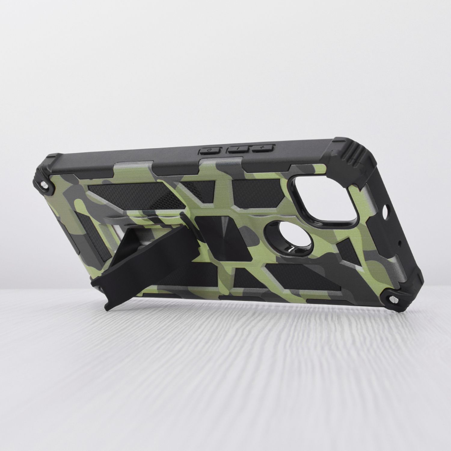 Husa antisoc Techsuit - Blazor Series - Motorola Moto G9 Power - Camo Lime fotografia produsului View 2 L