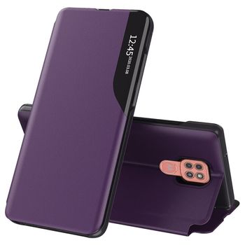 Husa tip carte techsuit - efold series - motorola moto g9 play - purple