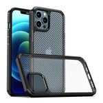 Husa premium Techsuit - CarbonFuse - iPhone 12 Pro Max - Black fotografia produsului