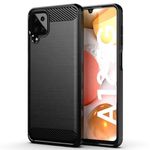 Husa Techsuit - Carbon Silicone - Samsung Galaxy A22 4G - Black fotografia produsului