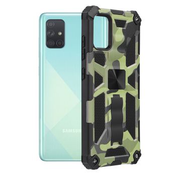 Husa antisoc techsuit - blazor series - samsung galaxy a71 - camo lime