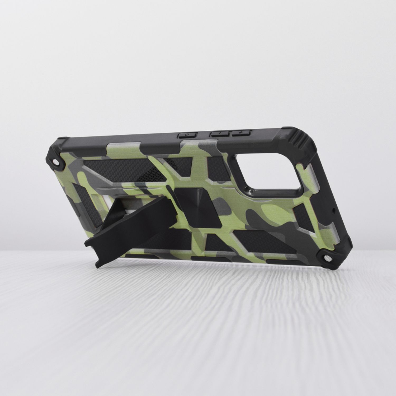 Husa antisoc Techsuit - Blazor Series - Samsung Galaxy A71 - Camo Lime fotografia produsului View 3 L