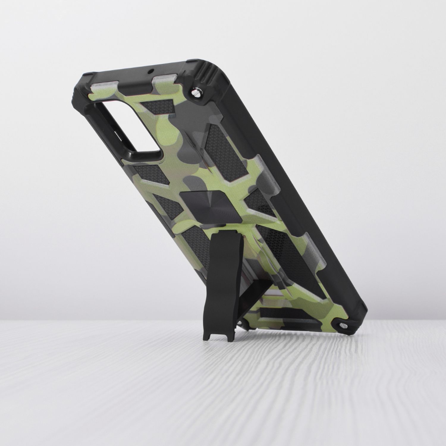 Husa antisoc Techsuit - Blazor Series - Samsung Galaxy A71 - Camo Lime fotografia produsului View 2 L