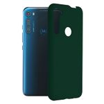 Husa premium Techsuit - Soft Edge Silicone - Motorola One Fusion Plus - Dark Green fotografia produsului
