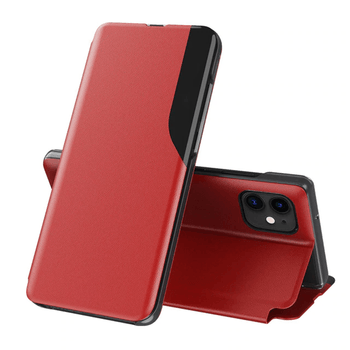 Husa tip carte techsuit - efold series - iphone 12 mini - red