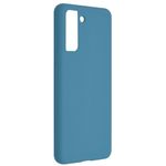 Husa premium Techsuit - Soft Edge Silicone - Samsung Galaxy S21 - Denim Blue fotografia produsului View 2 S