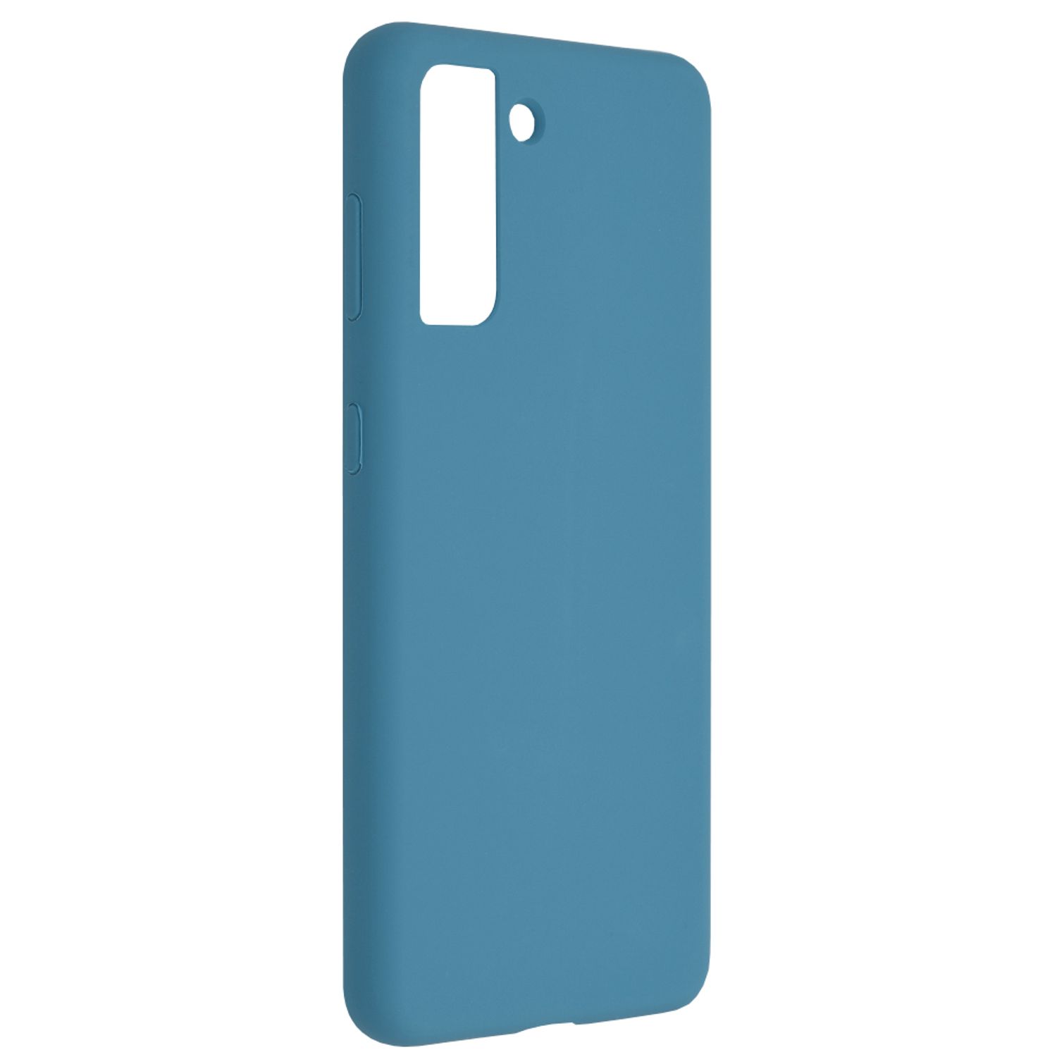 Husa premium Techsuit - Soft Edge Silicone - Samsung Galaxy S21 - Denim Blue fotografia produsului View 2 L