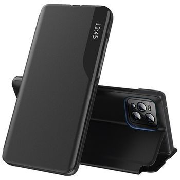 Husa tip carte techsuit - efold series - oppo find x3 / x3 pro - black