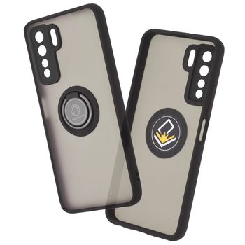 Husa techsuit - glinth - huawei p40 lite 5g - black