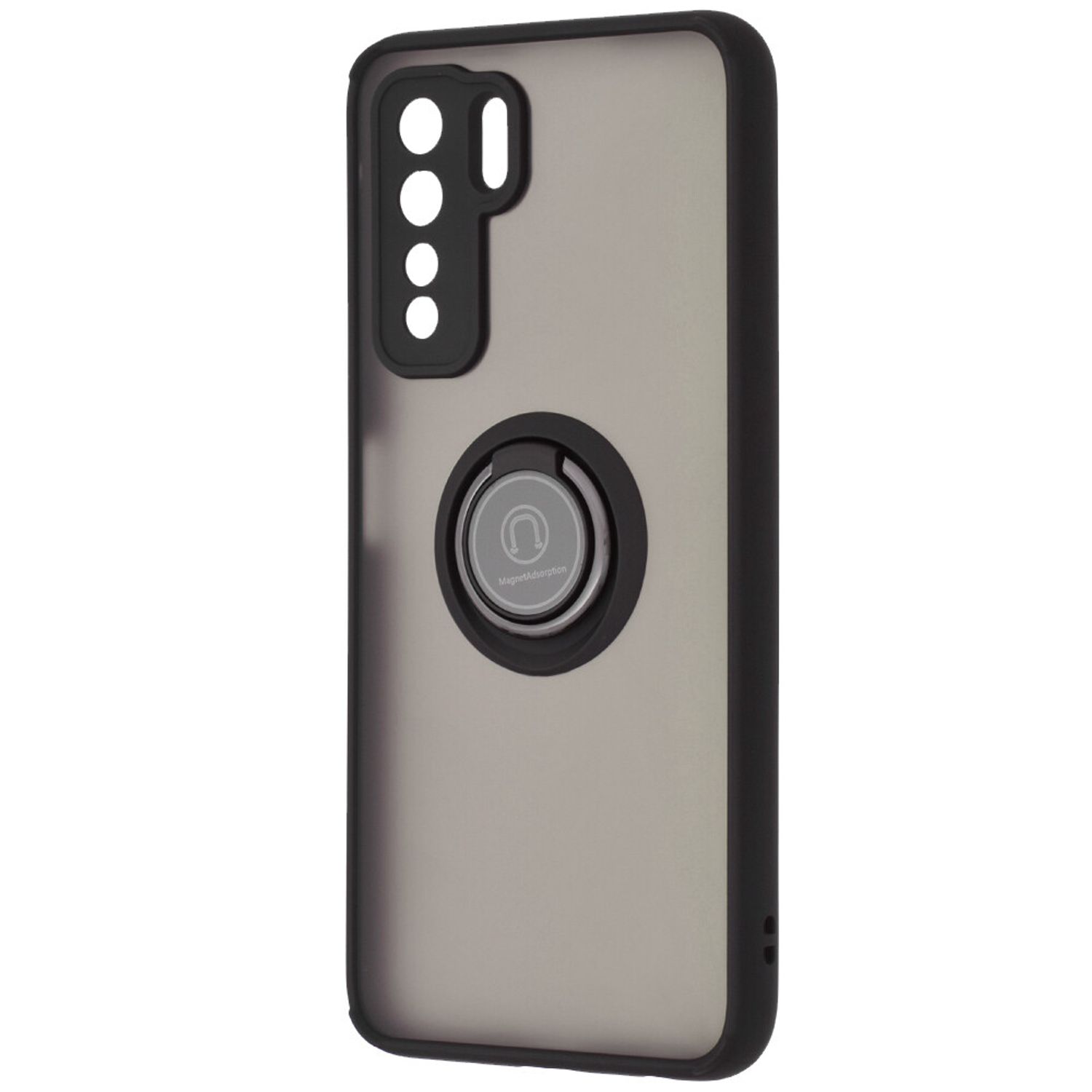 Husa Techsuit - Glinth - Huawei P40 Lite 5G - Black fotografia produsului View 3 L