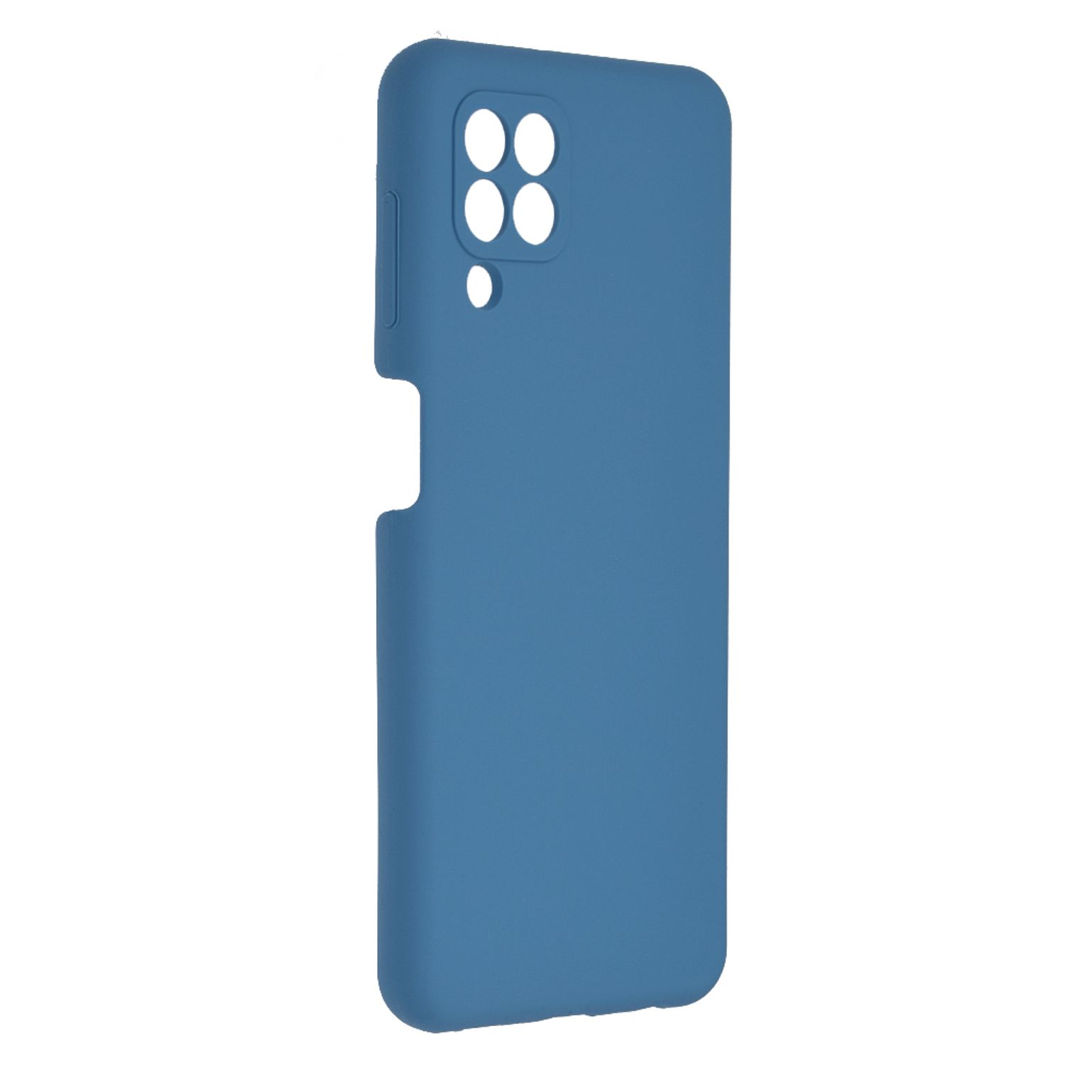 Husa premium Techsuit - Soft Edge Silicone - Samsung Galaxy A22 4G - Denim Blue fotografia produsului View 3 L