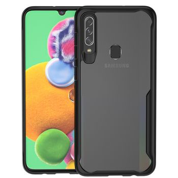Husa premium techsuit - glaast series - samsung galaxy a20s - black