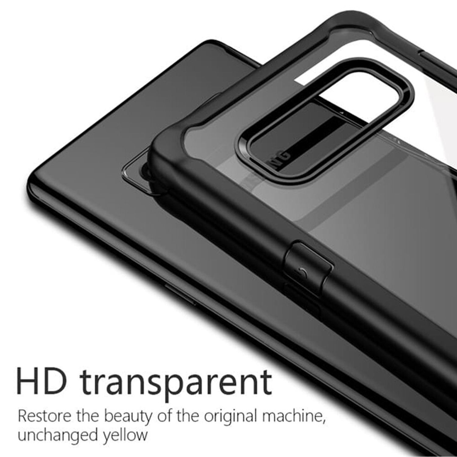 Husa premium Techsuit - Glaast Series - Samsung Galaxy A20s - Black fotografia produsului View 2 L