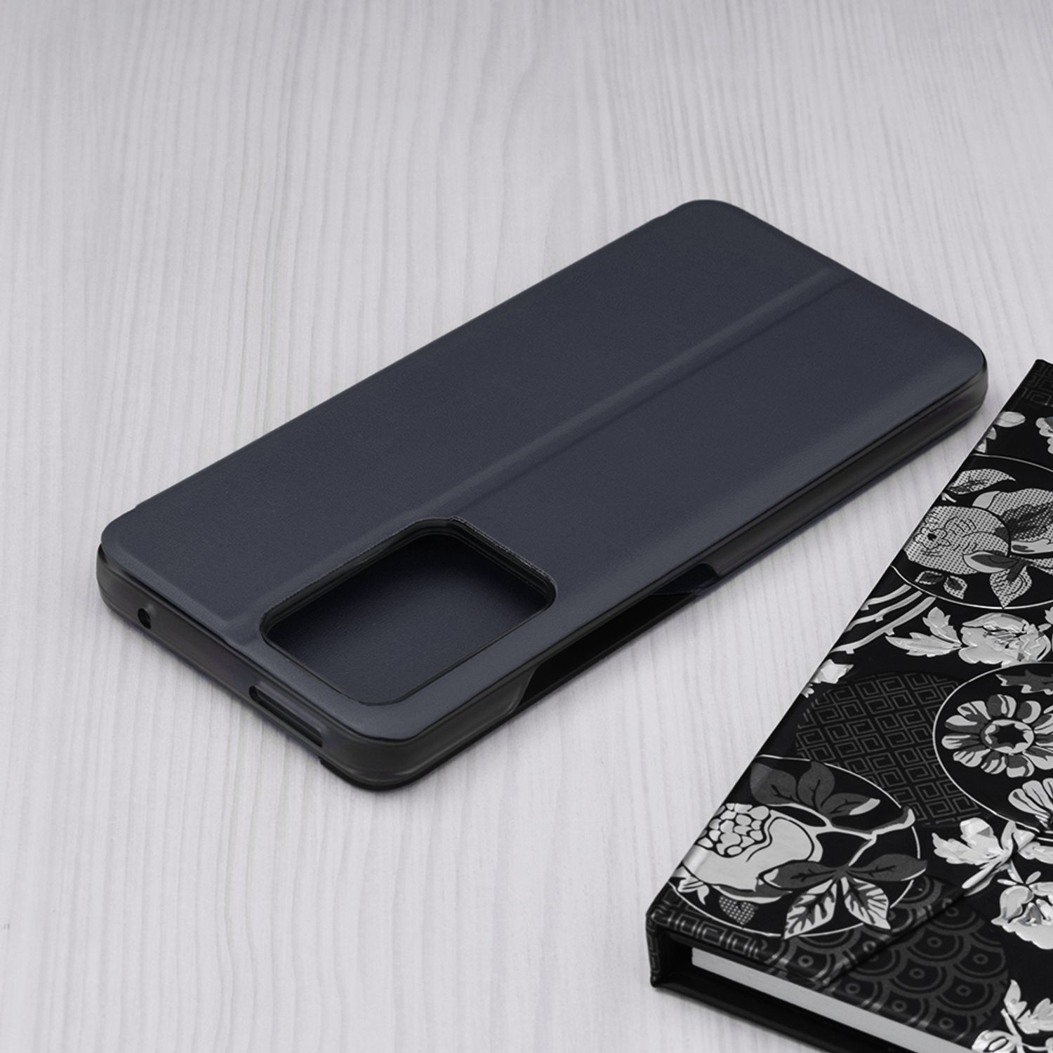 Husa tip carte Techsuit - eFold Series - Xiaomi 11T Pro - Dark Blue fotografia produsului View 2 L