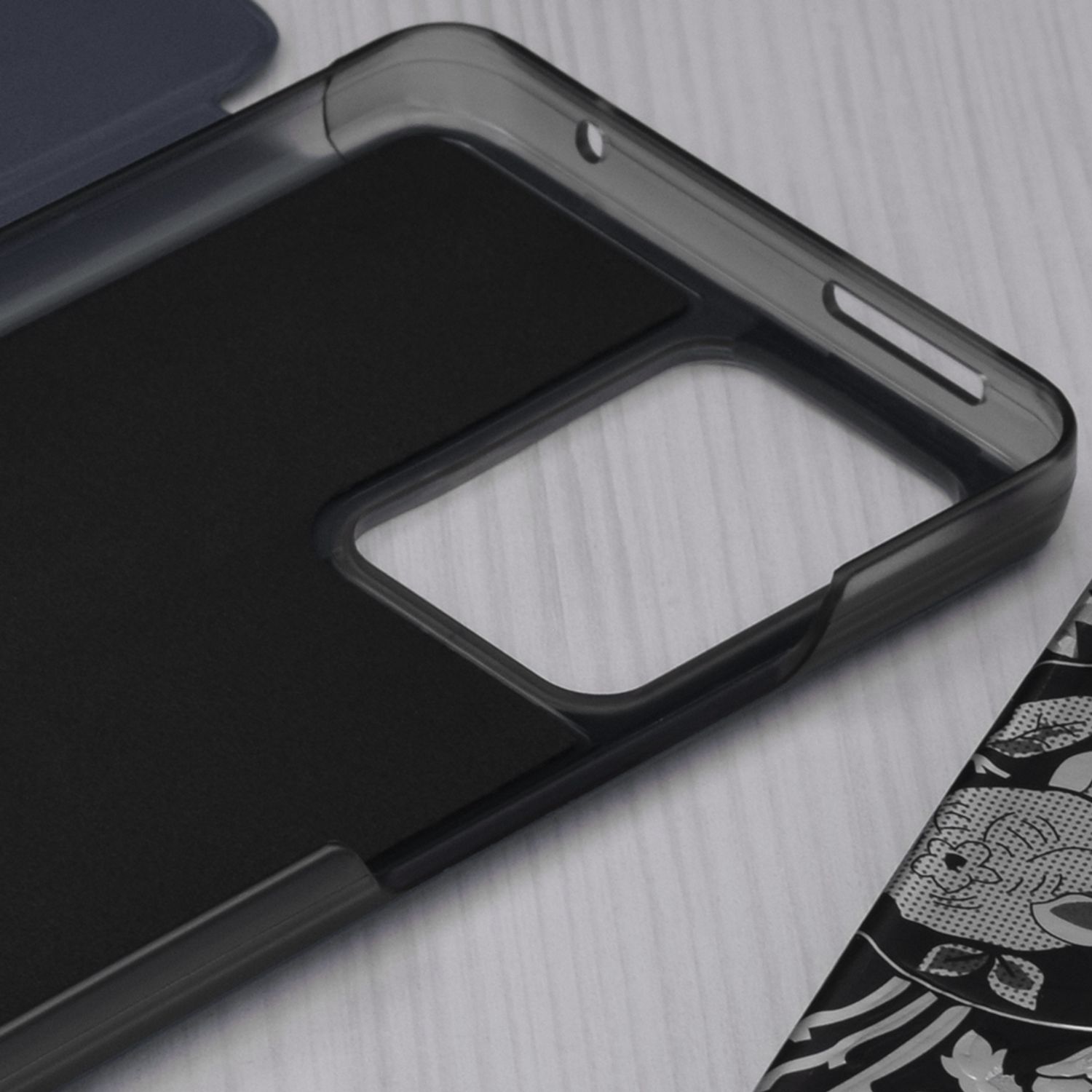 Husa tip carte Techsuit - eFold Series - Xiaomi 11T Pro - Dark Blue fotografia produsului View 3 L