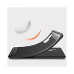 Husa Techsuit - Carbon Silicone - Motorola Moto Edge Plus - Black fotografia produsului View 3 S
