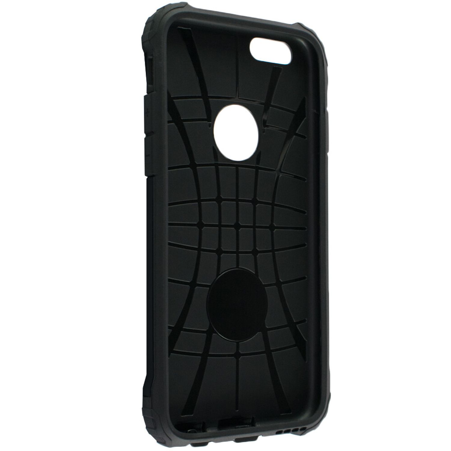 Husa Techsuit - Hybrid Armor - iPhone 6 / 6S - Black fotografia produsului View 3 L