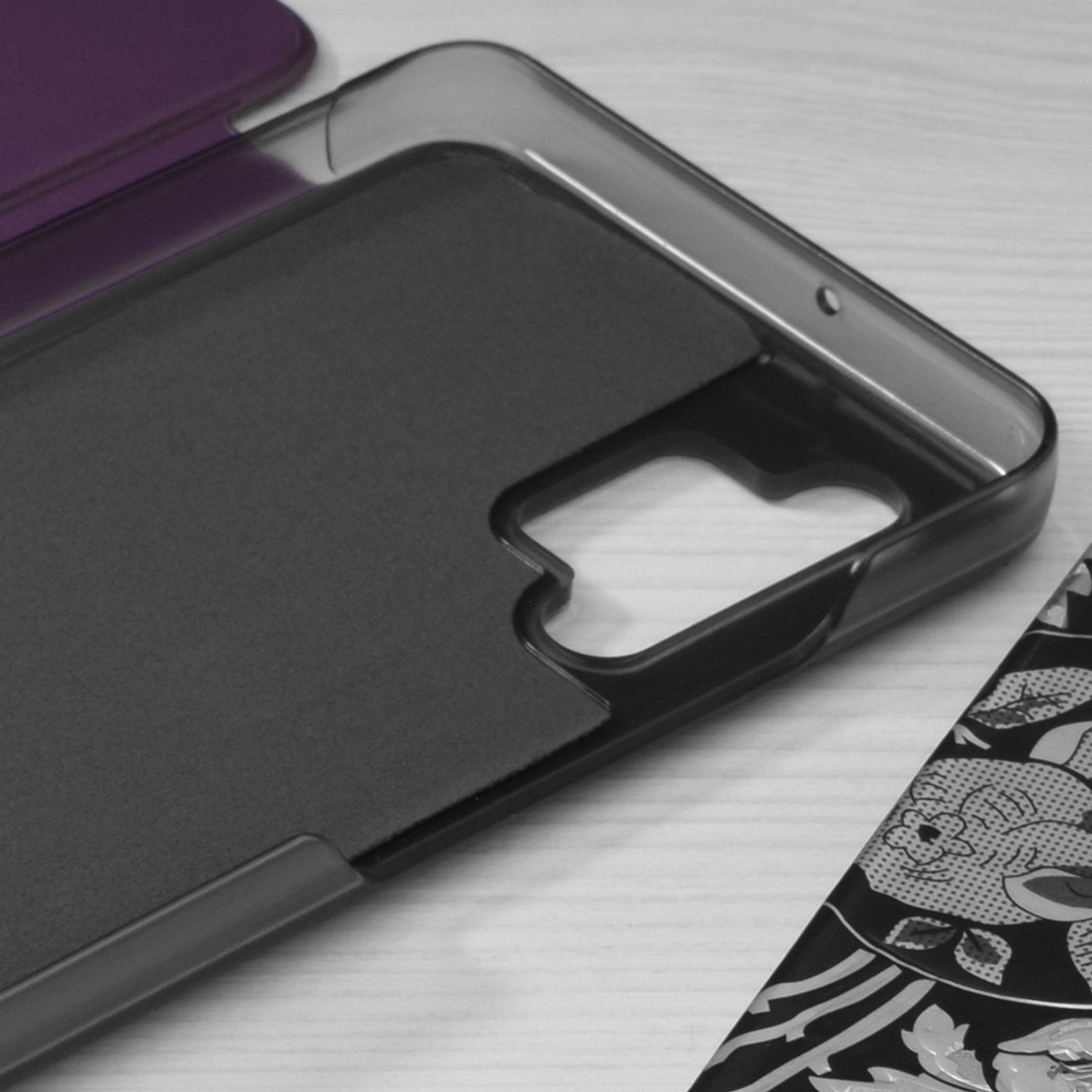 Husa tip carte Techsuit - eFold Series - Samsung Galaxy A32 4G - Purple fotografia produsului View 3 L