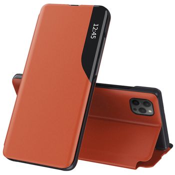 Husa tip carte techsuit - efold series - iphone 13 mini - orange