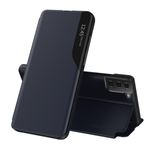 Husa tip carte Techsuit - eFold Series - Samsung Galaxy S21 FE - Dark Blue fotografia produsului