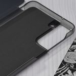Husa tip carte Techsuit - eFold Series - Samsung Galaxy S21 FE - Dark Blue fotografia produsului View 3 S
