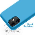 Husa premium Techsuit - Soft Edge Silicone - iPhone 11 - Denim Blue fotografia produsului View 3 S