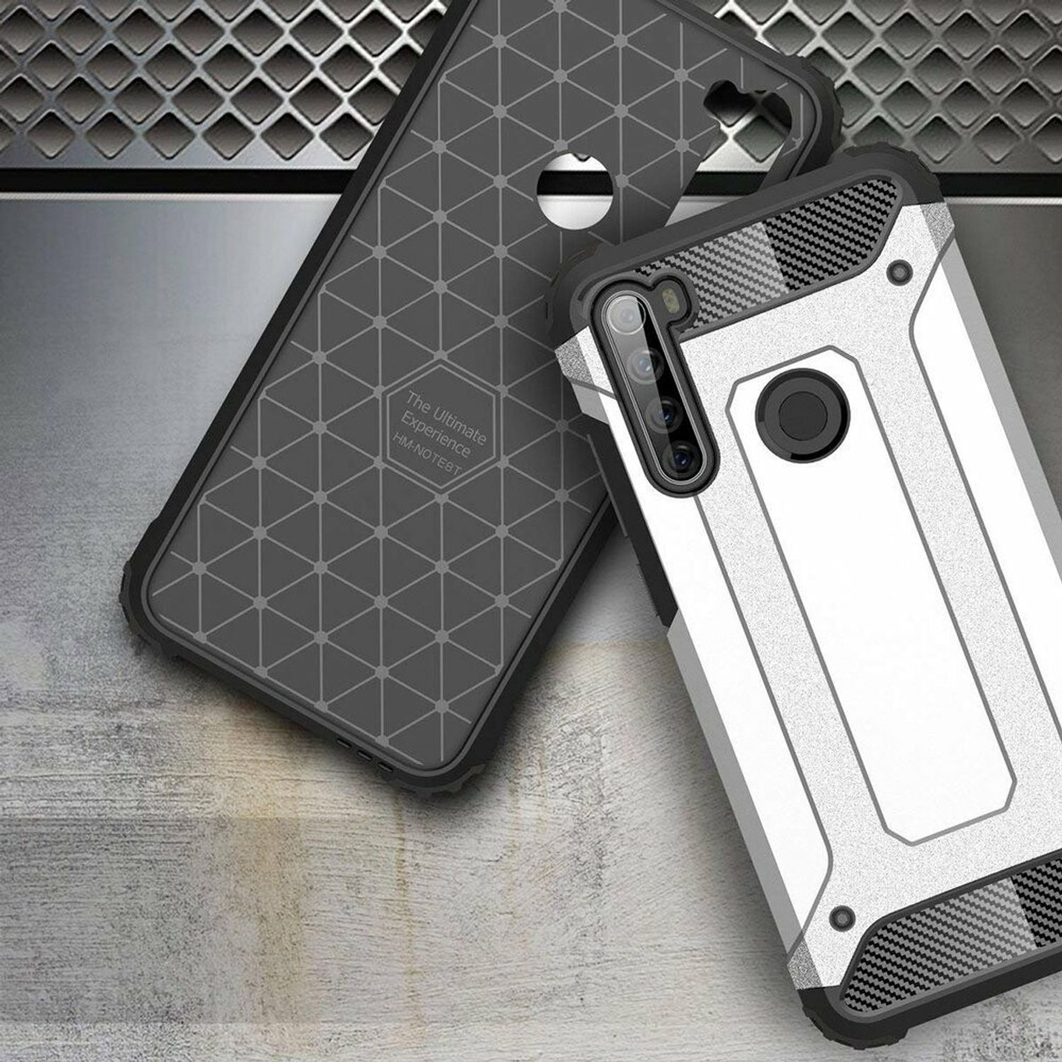 Husa Techsuit - Hybrid Armor - Xiaomi Redmi Note 8T - Black fotografia produsului View 2 L