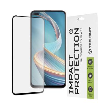 Folie sticla oppo reno 4 z 5g,full cover, full glue glass, black