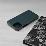 Husa tip carte Techsuit - eFold Series - iPhone 13 Mini - Dark Green fotografia produsului View 2 S