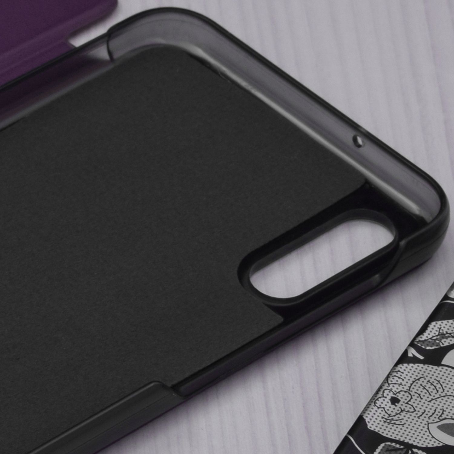 Husa tip carte Techsuit - eFold Series - Samsung Galaxy A10 - Purple fotografia produsului View 3 L