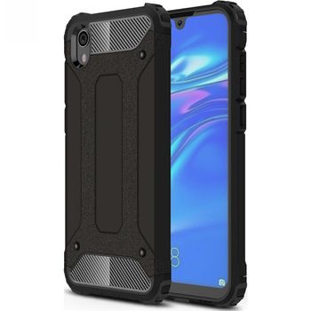 Husa techsuit - hybrid armor - huawei y5 2019 - black