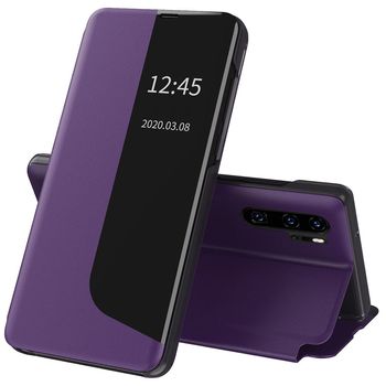 Husa tip carte techsuit - efold series - huawei p30 pro - purple