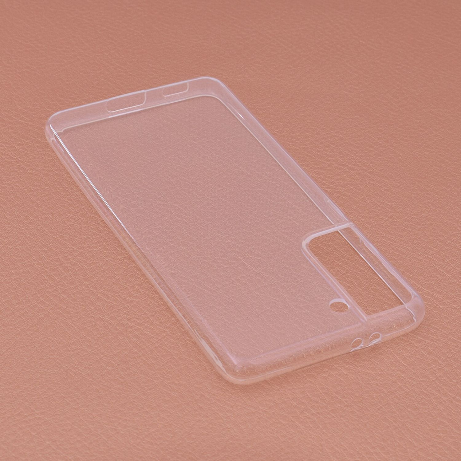 Husa transparenta din silicon Techsuit - Samsung Galaxy S21 fotografia produsului View 3 L