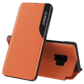 Husa tip carte techsuit - efold series - samsung galaxy s9 - orange